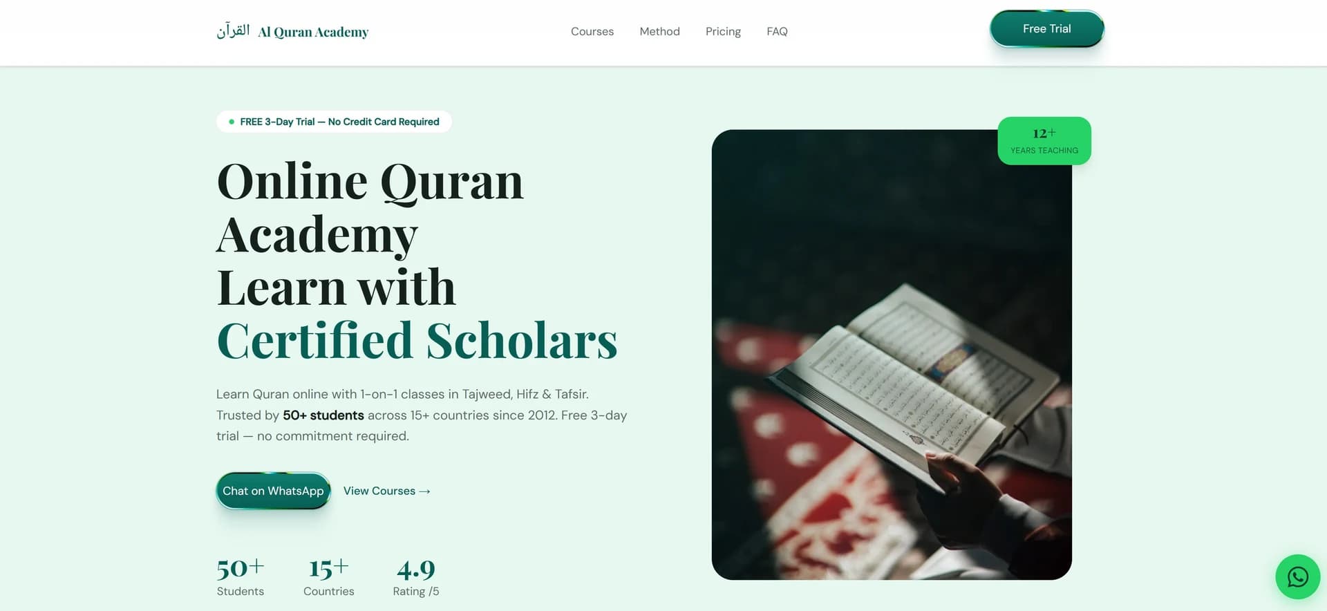 Al Quran Academy — project preview