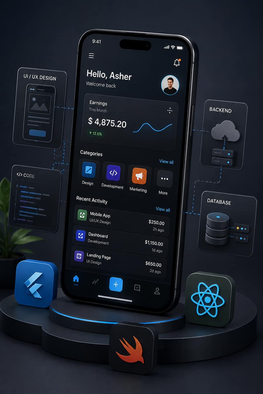 App Development illustration